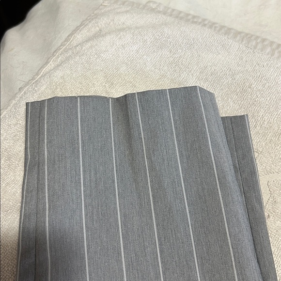 ASOS Design Gray Striped Trousers - Picture 3 of 5